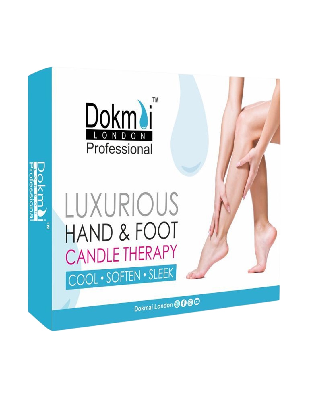 

Dokmai London Luxurious Hand & Foot Candle Therapy - 75 g, Transparent
