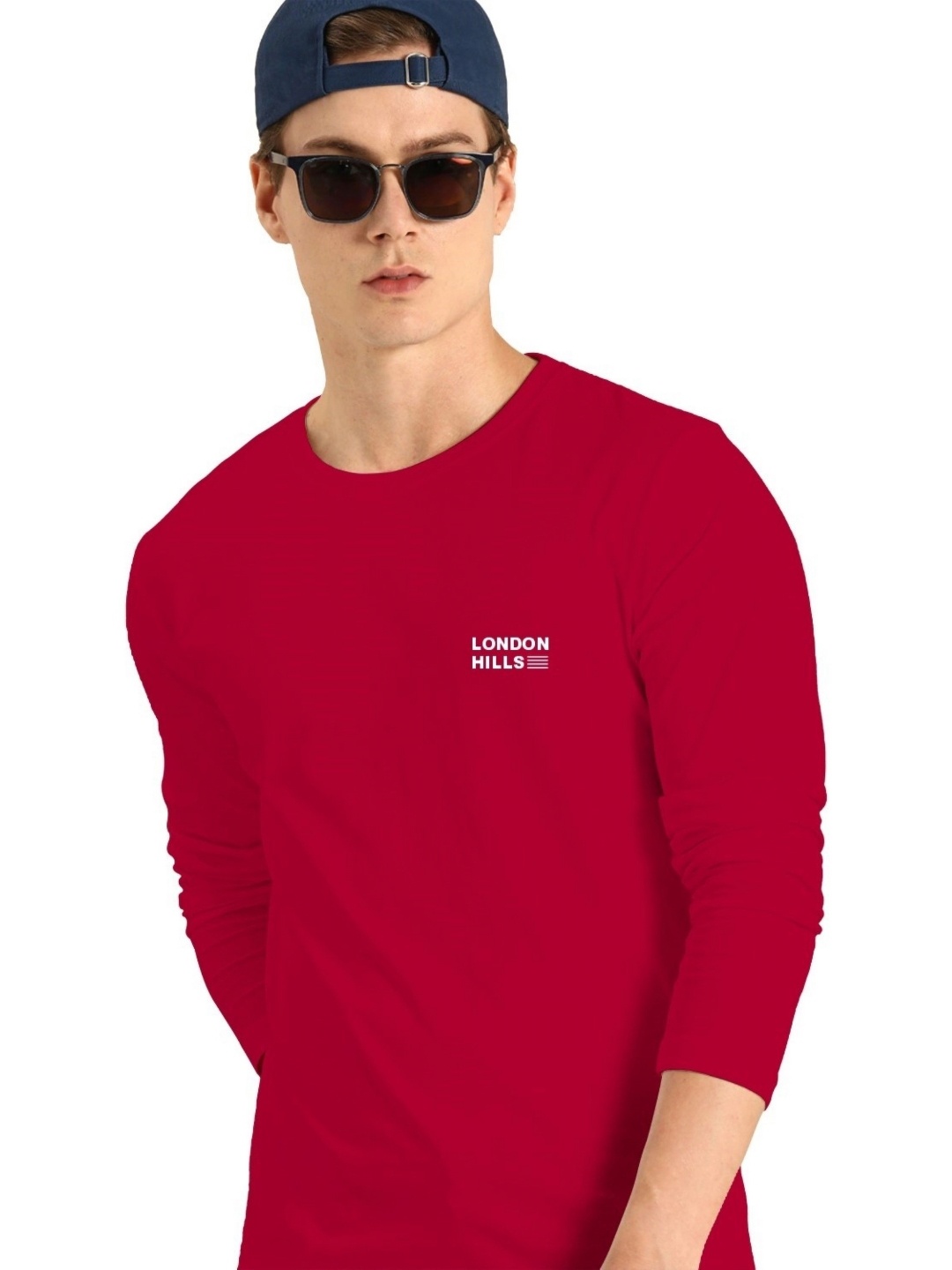 

London Hills Men T-shirt, Red