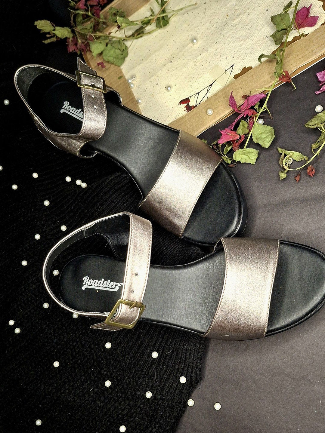 

The Roadster Lifestyle Co Women Block Heels, Black
