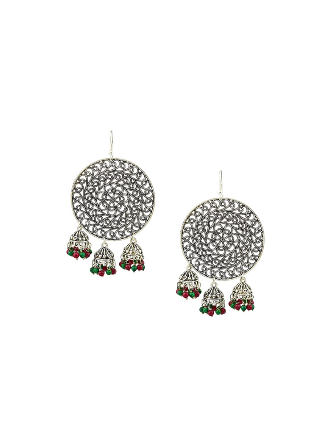 

HIGH TRENDZ Contemporary Drop Earrings, Multi