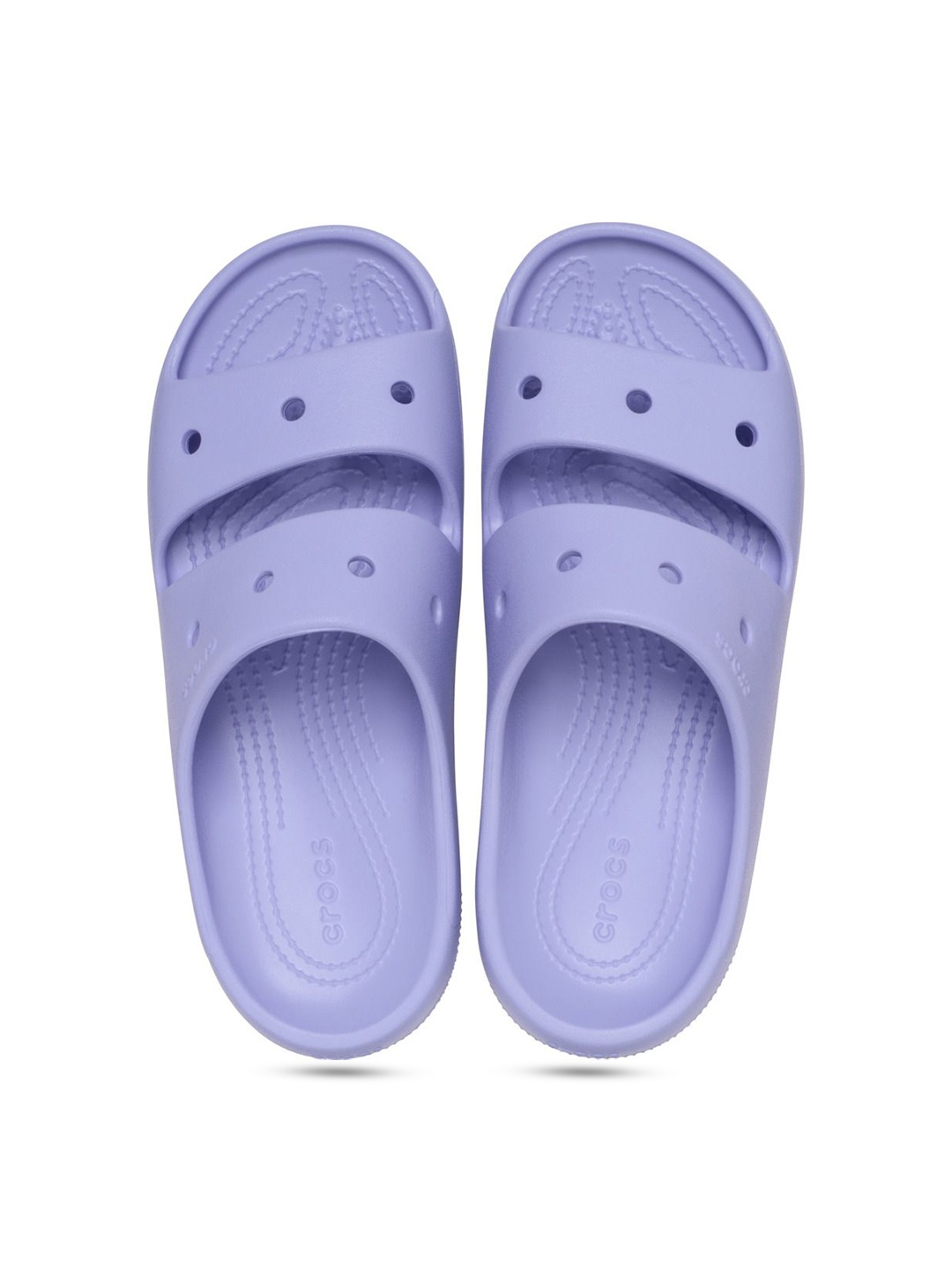 

Crocs Women Textured Water Proof Clogs Flip Flops, Purple