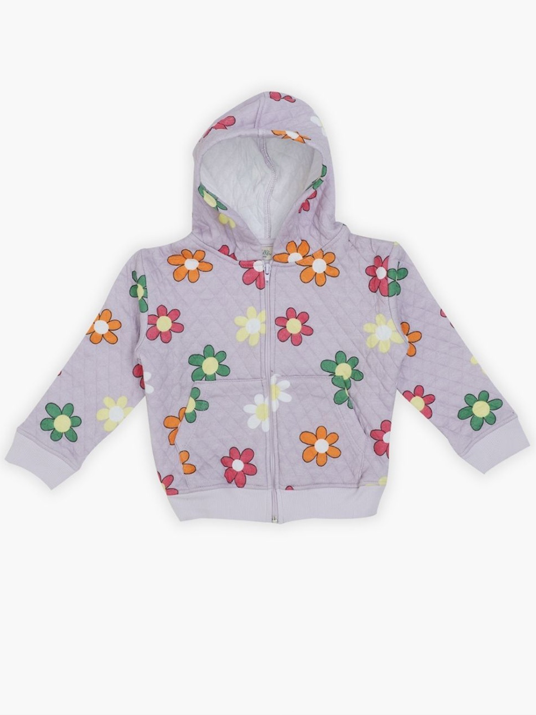 

A Toddler Thing Unisex Kids Printed Hooded Sweatshirt, Lavender