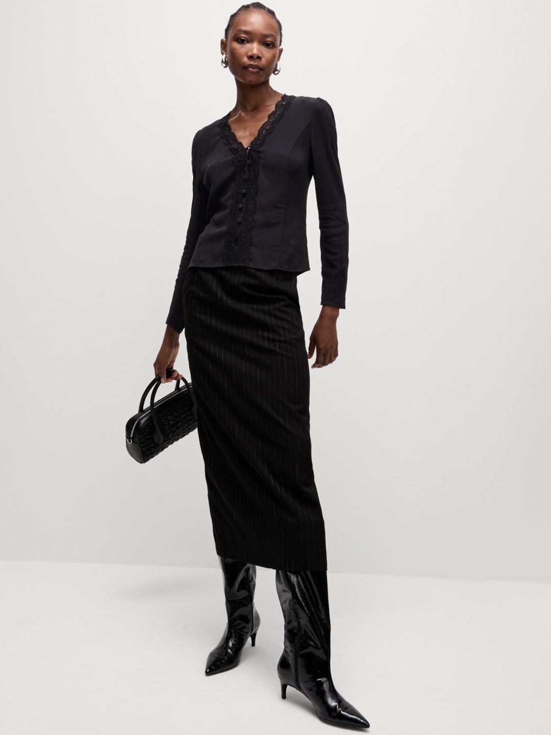 

Marks & Spencer Top, Black