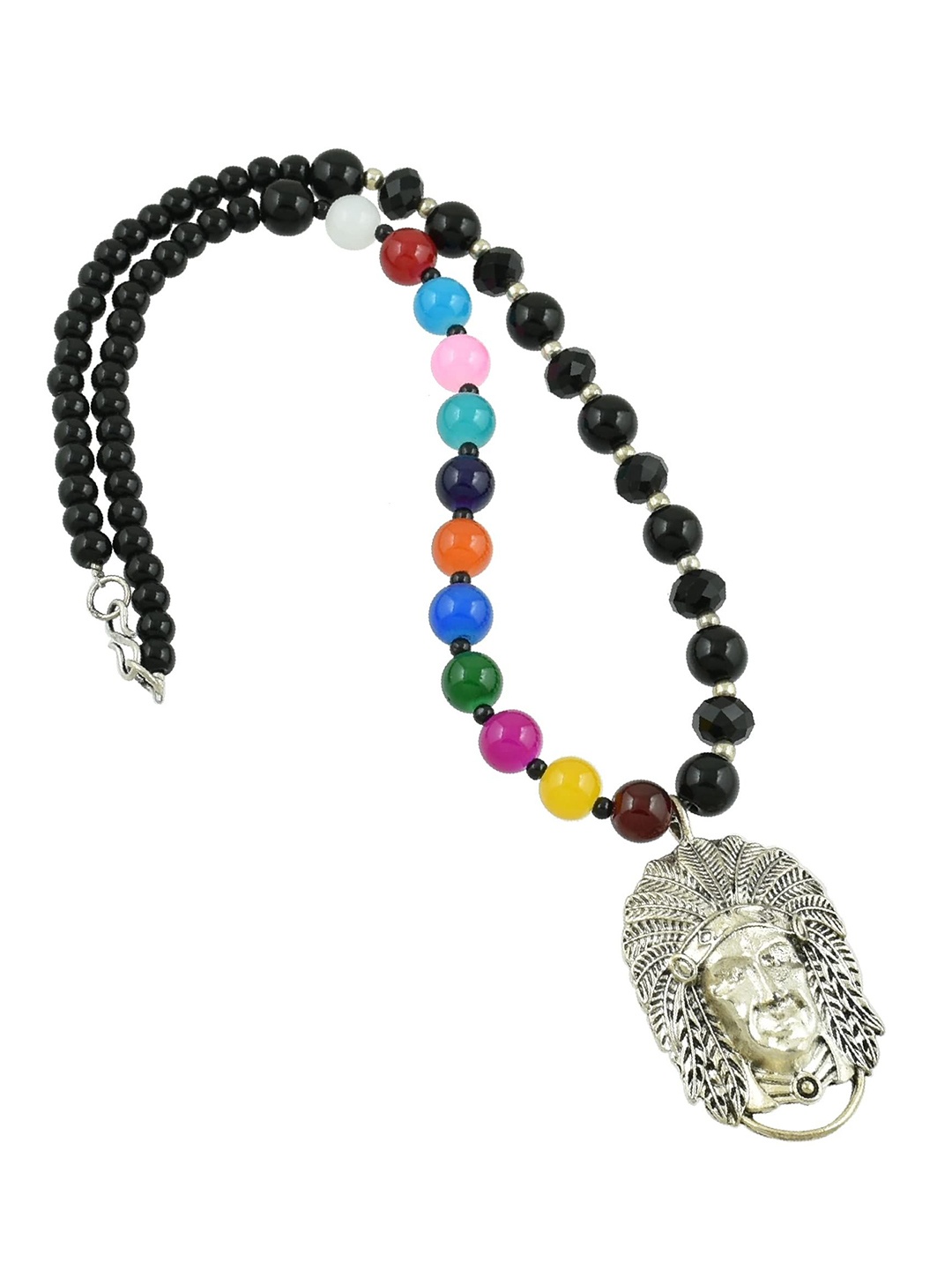 

HIGH TRENDZ Silver-Plated Handcrafted Necklace