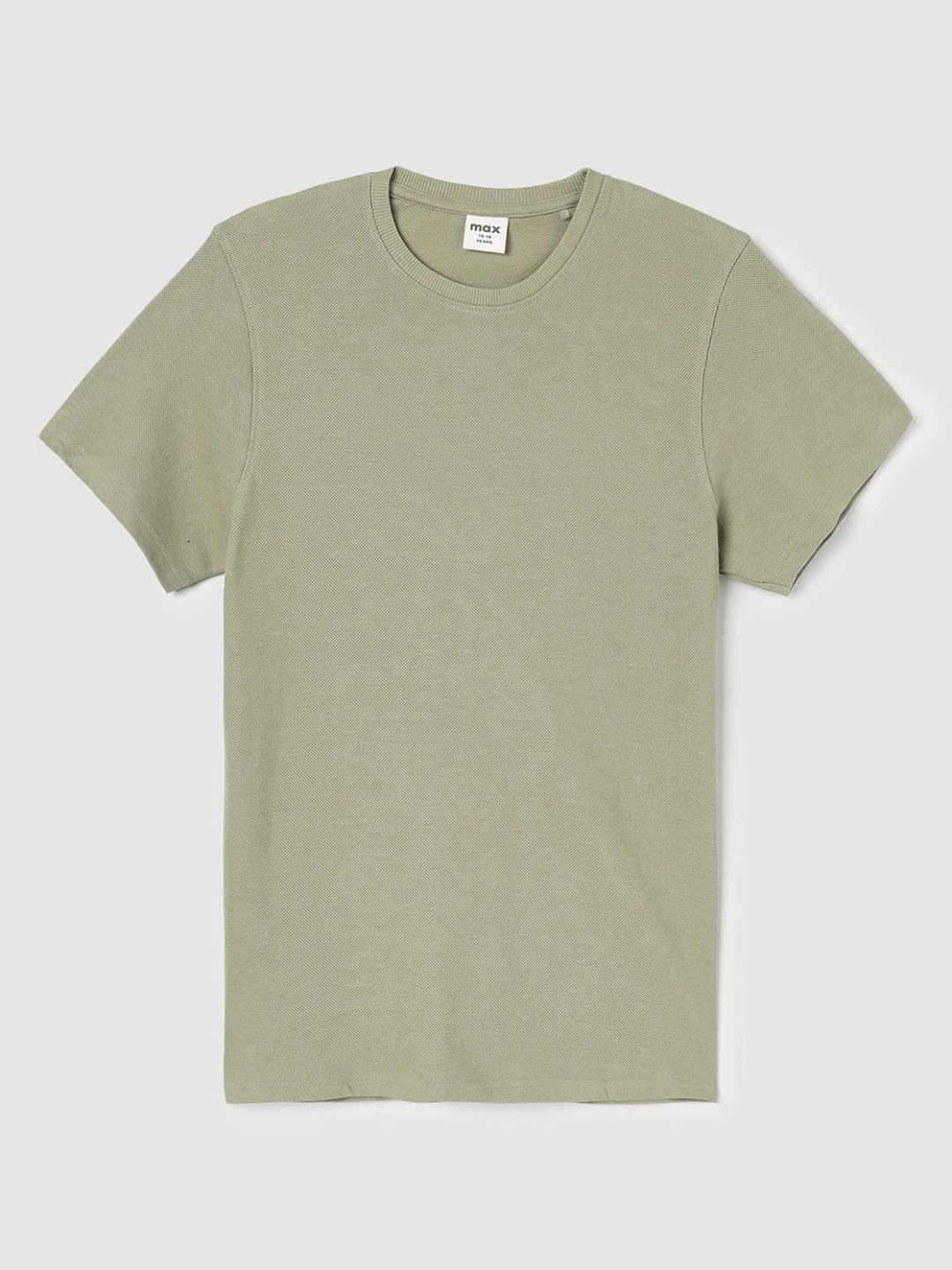 

max Boys Raw Edge T-shirt, Green