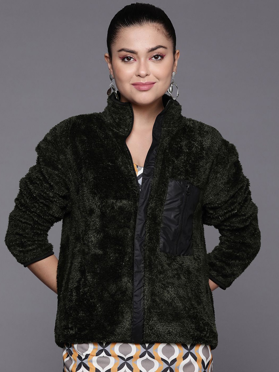 

SASSAFRAS Women Tailored Jacket, Olive