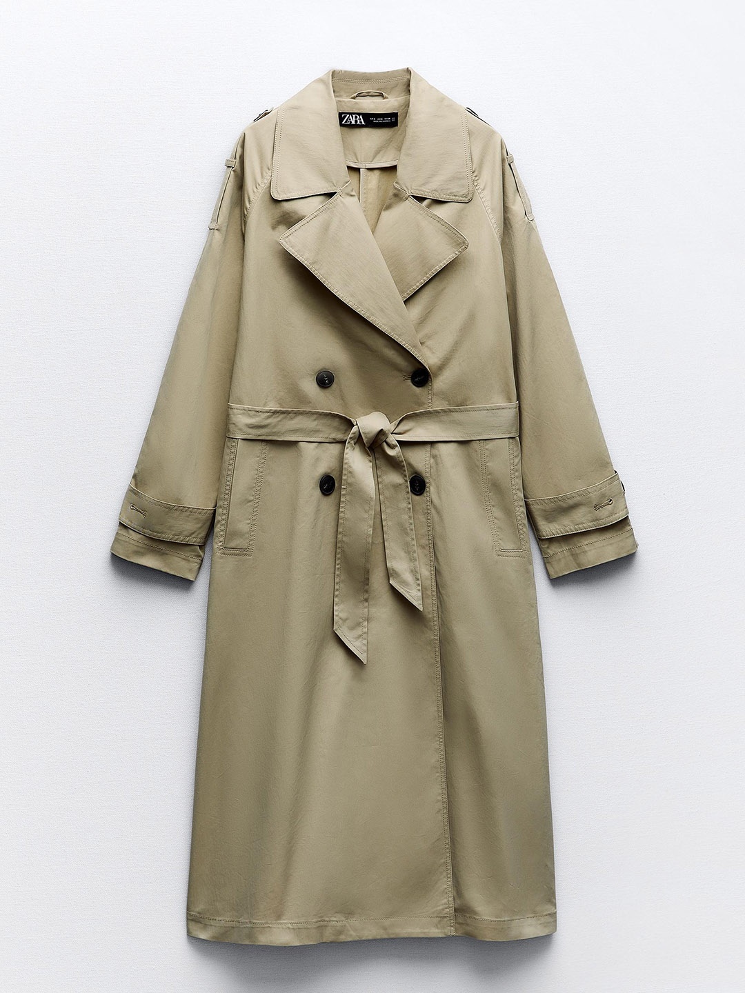 

ZARA Women Rain Jacket, Beige