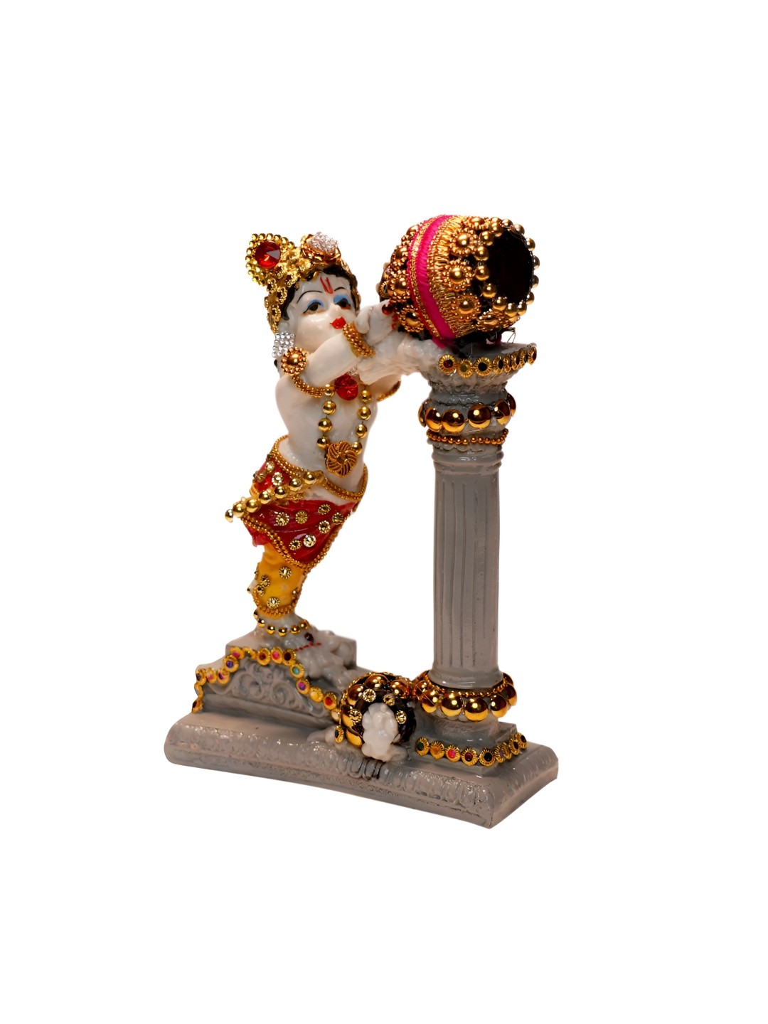

Vrinban International White Religious Figurine Showpiece