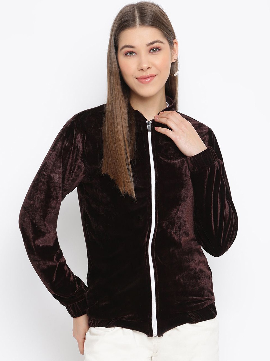 

DressBerry Women Quilted Jacket, Brown