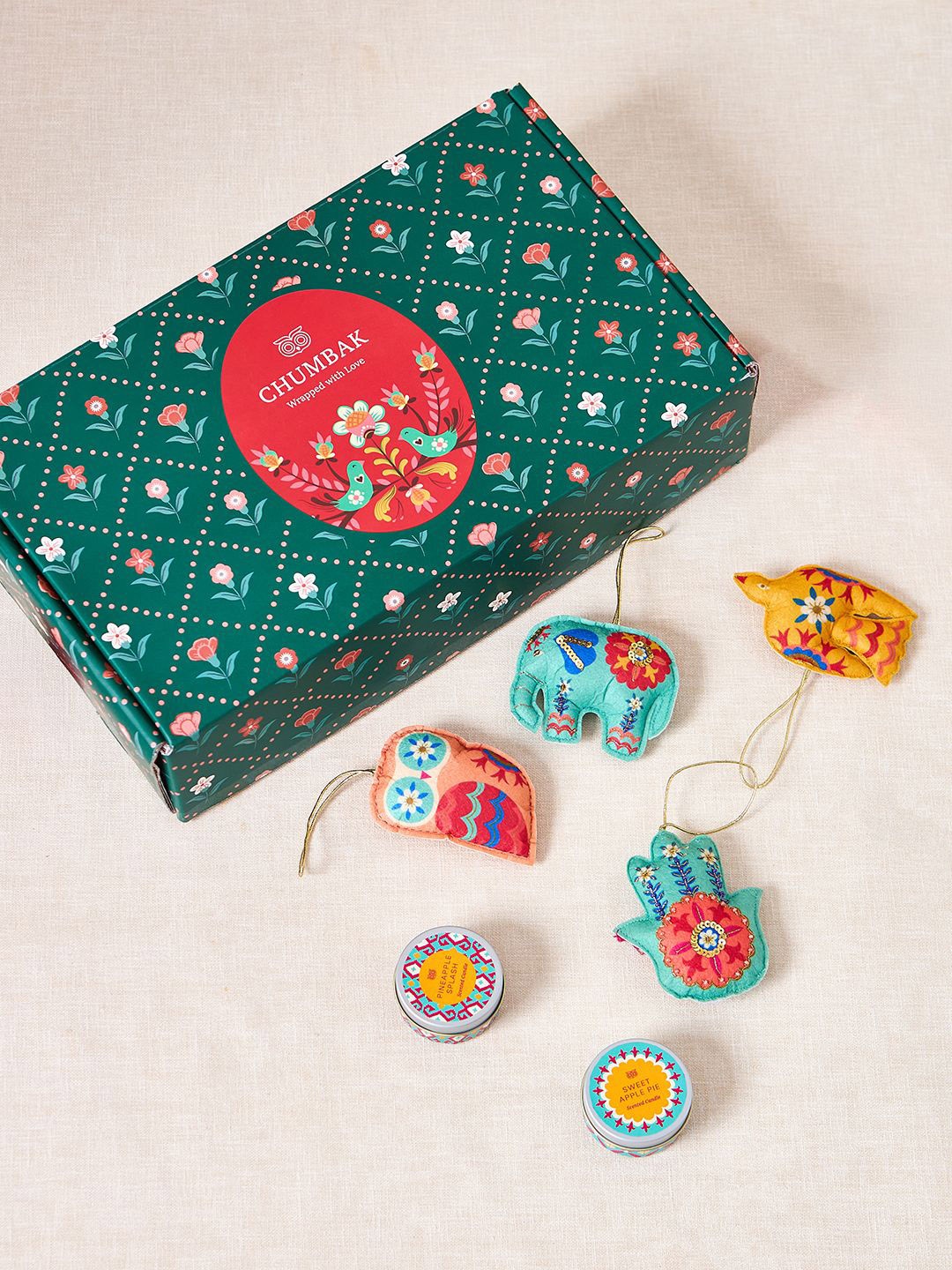 

Chumbak Set Of 6 Printed Home Gift Set, Blue