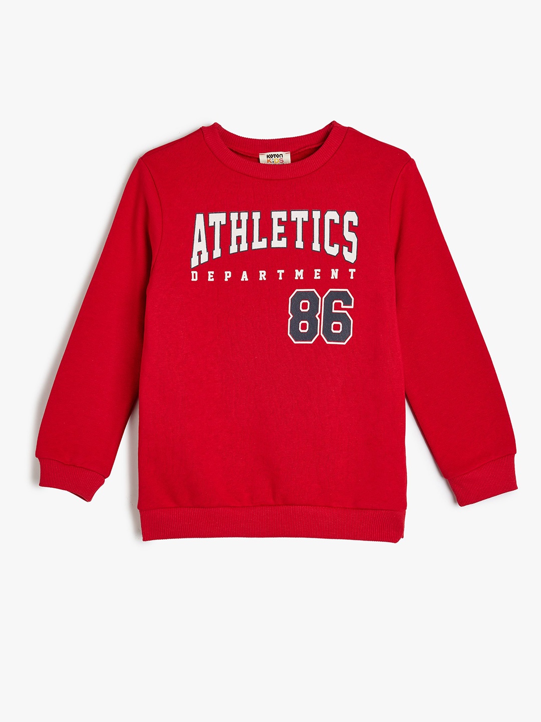 

Koton Boys Printed Sweatshirt, Red