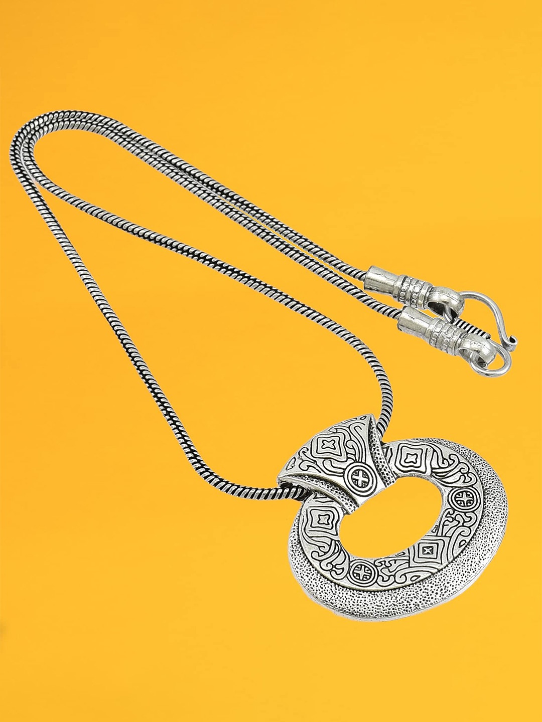 

HIGH TRENDZ Antique Necklace, Silver