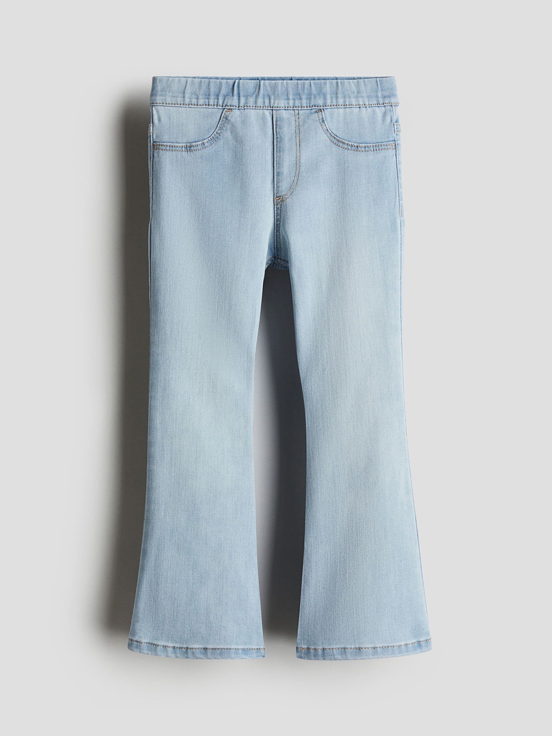 

H&M Infant Girls Superstretch Flared Leg Jeans, Blue
