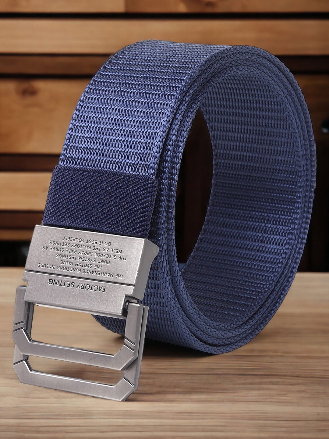 

glitchez Men Belt, Blue