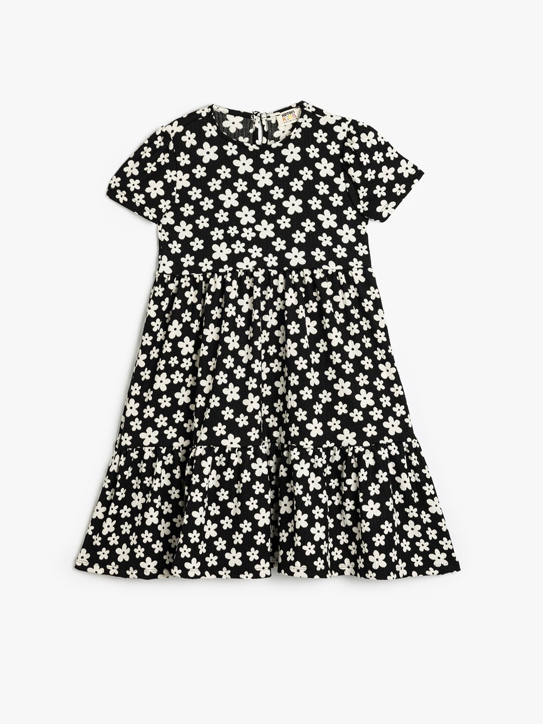 

Koton Polka Dot Print Fit & Flare Dress, Black