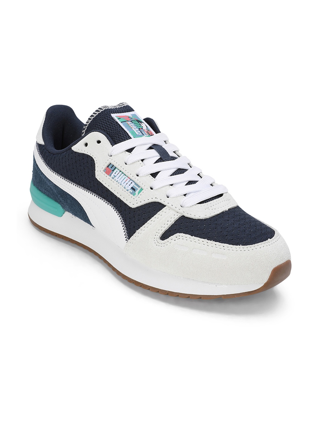 

Puma Unisex R78 Year Of Sports Res Colourblocked Sneakers, Navy blue