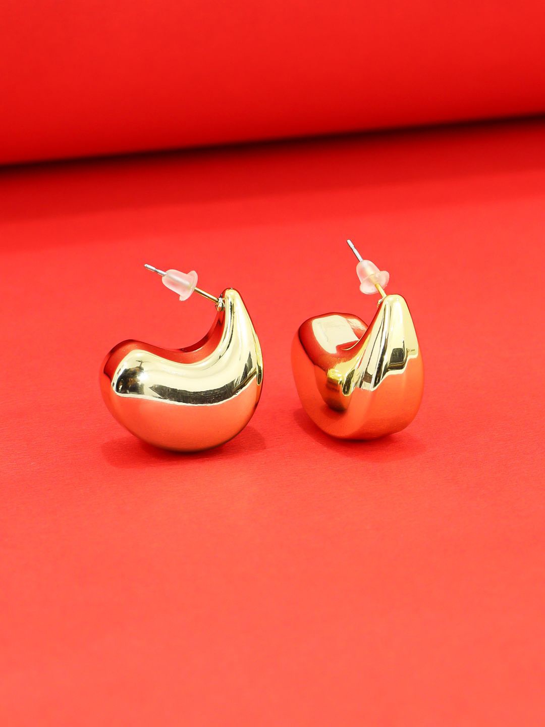 

KRENOZ Classic Studs Earrings, Gold