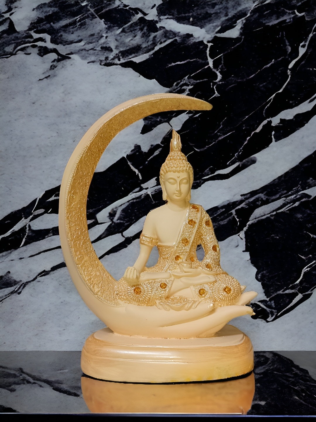 

Vrinban International Brown Buddha Figurine Showpiece