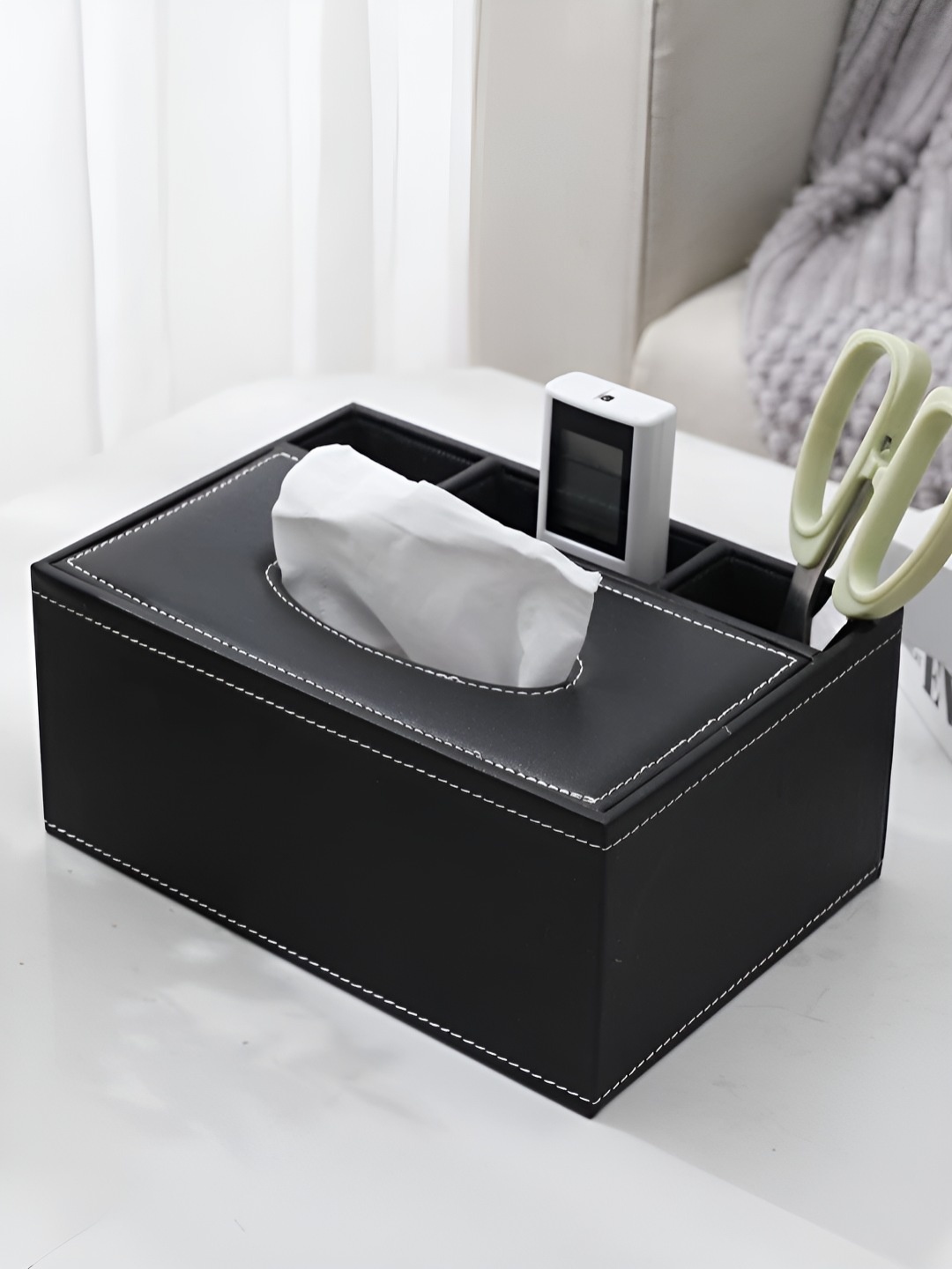 

HOKIPO Black Plastic Tissue Holders