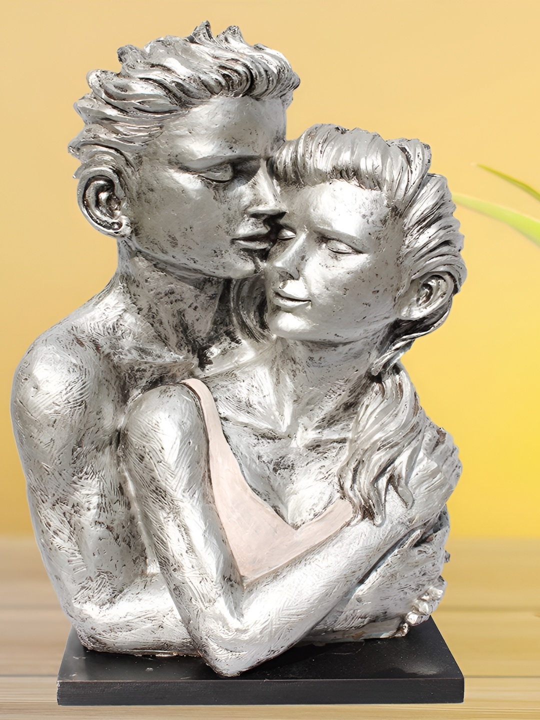 

Vrinban International Silver-Toned Figurine Showpiece