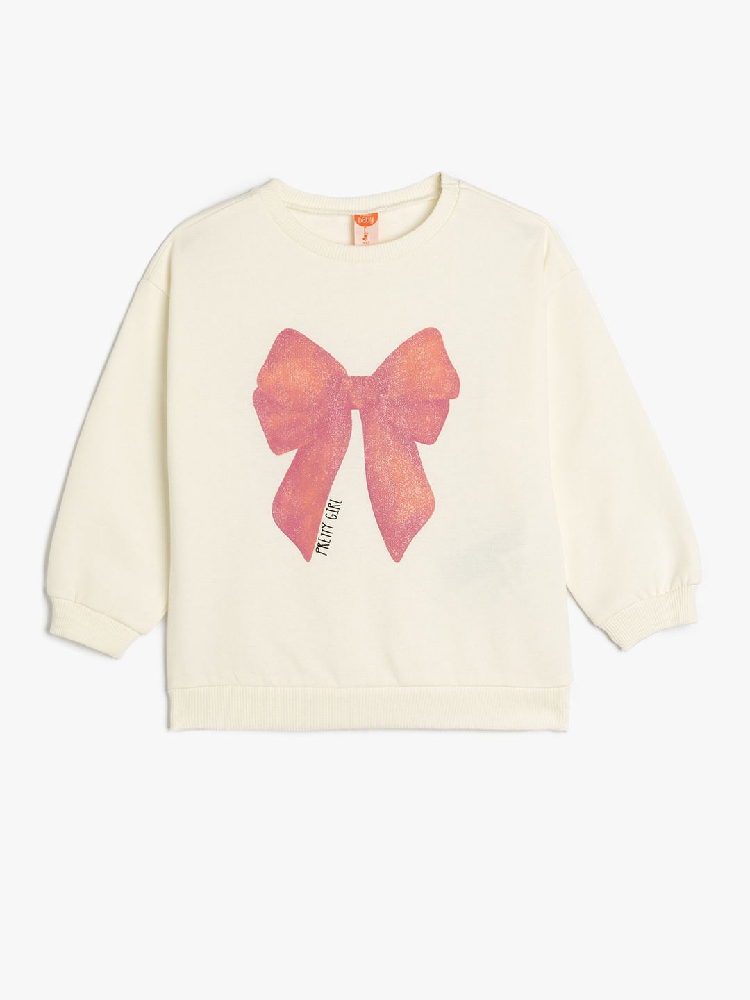 

Koton Girls Sweatshirt, Beige