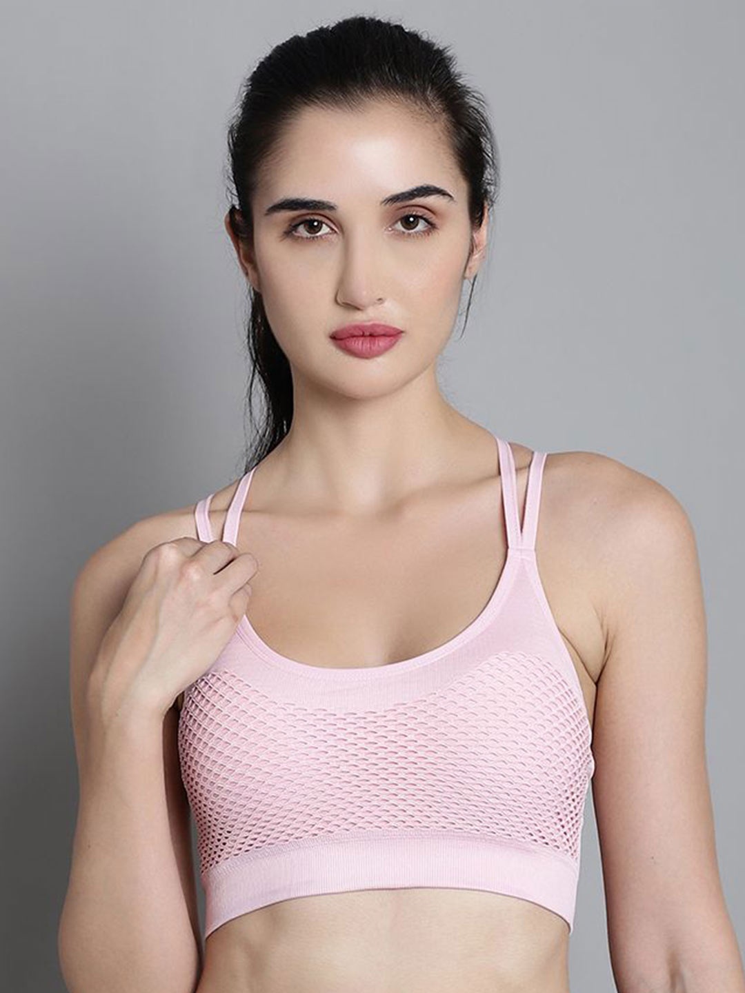 

MAKCLAN Bra Full Coverage, Pink