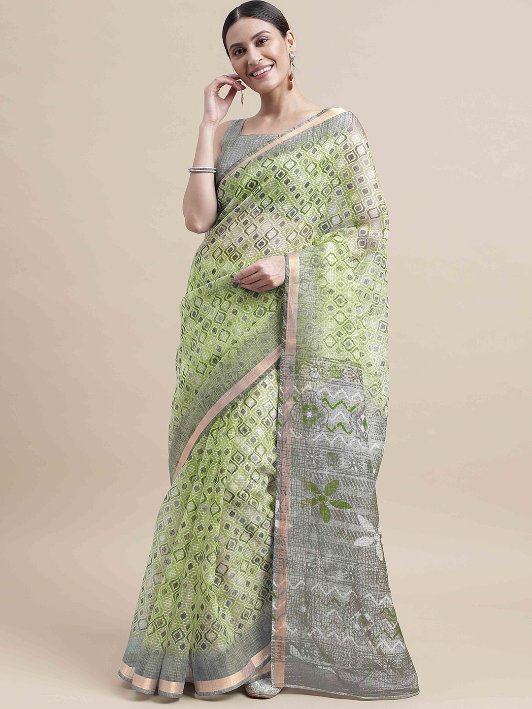 

KALINI Saree, Green