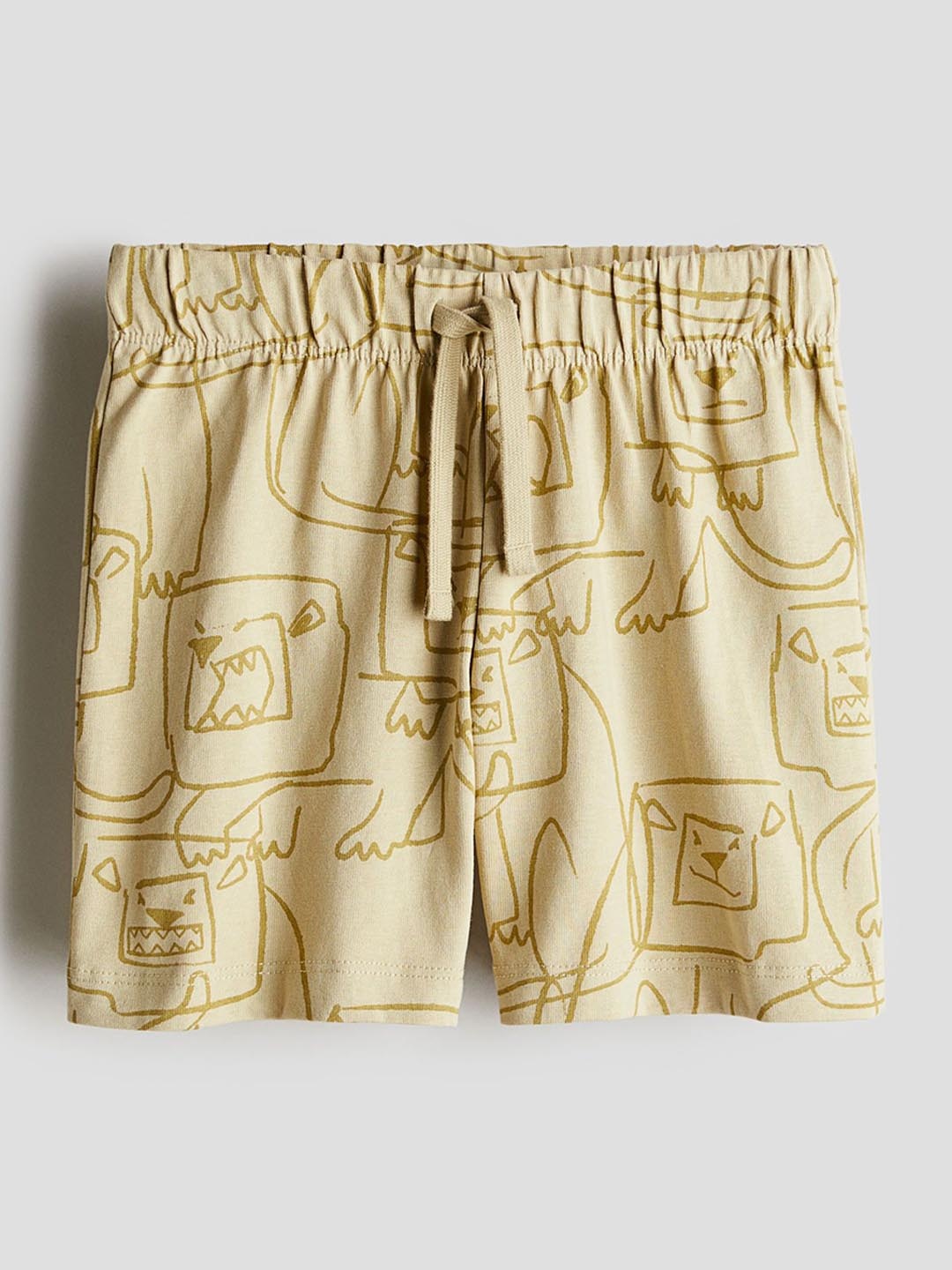 

H&M Infant Boys Jersey Shorts, Yellow