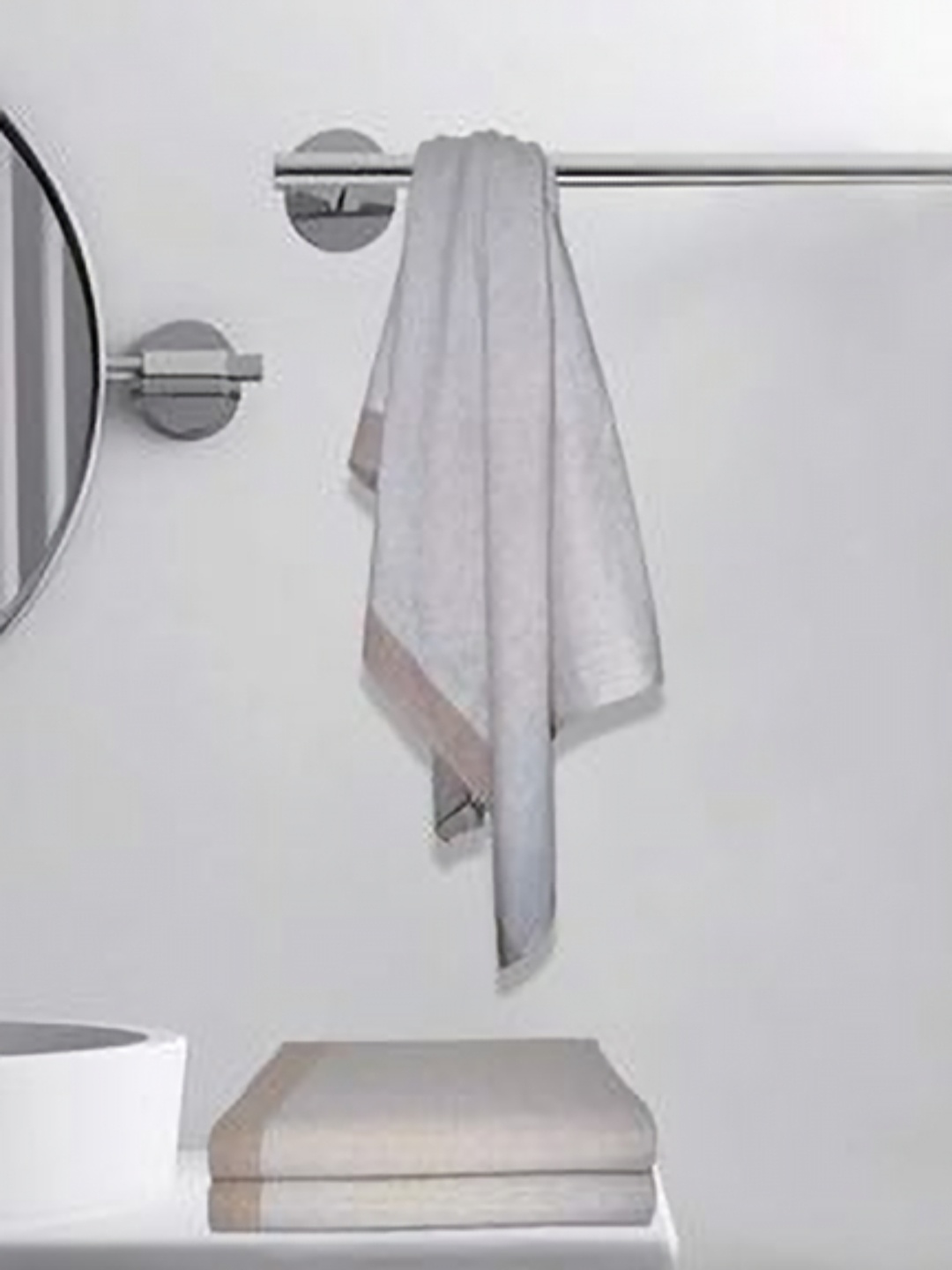 

Athom Living Grey & Brown 3 Cotton 210 GSM Bath Towel