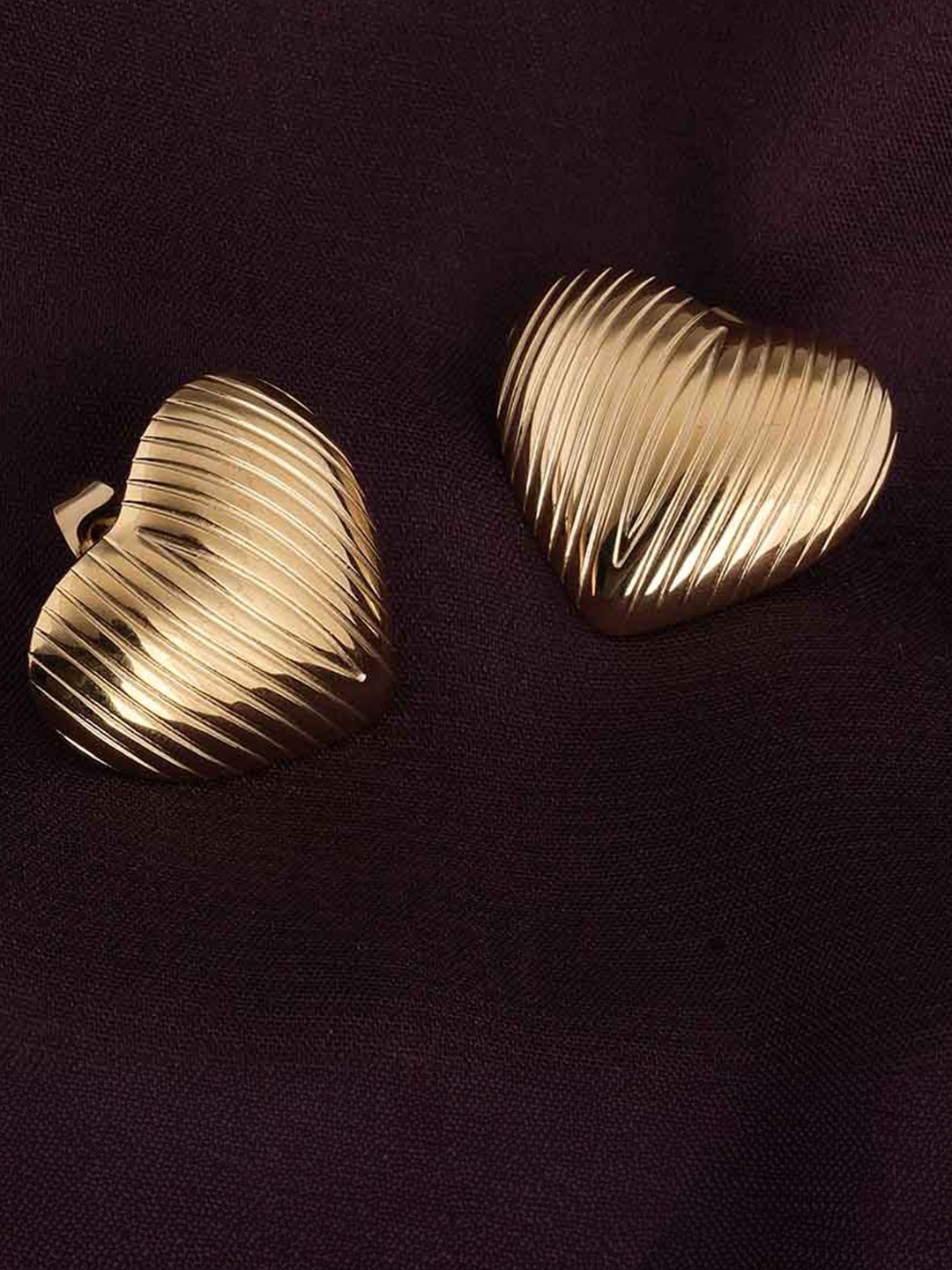 

PALMONAS Classic Studs Earrings, Gold