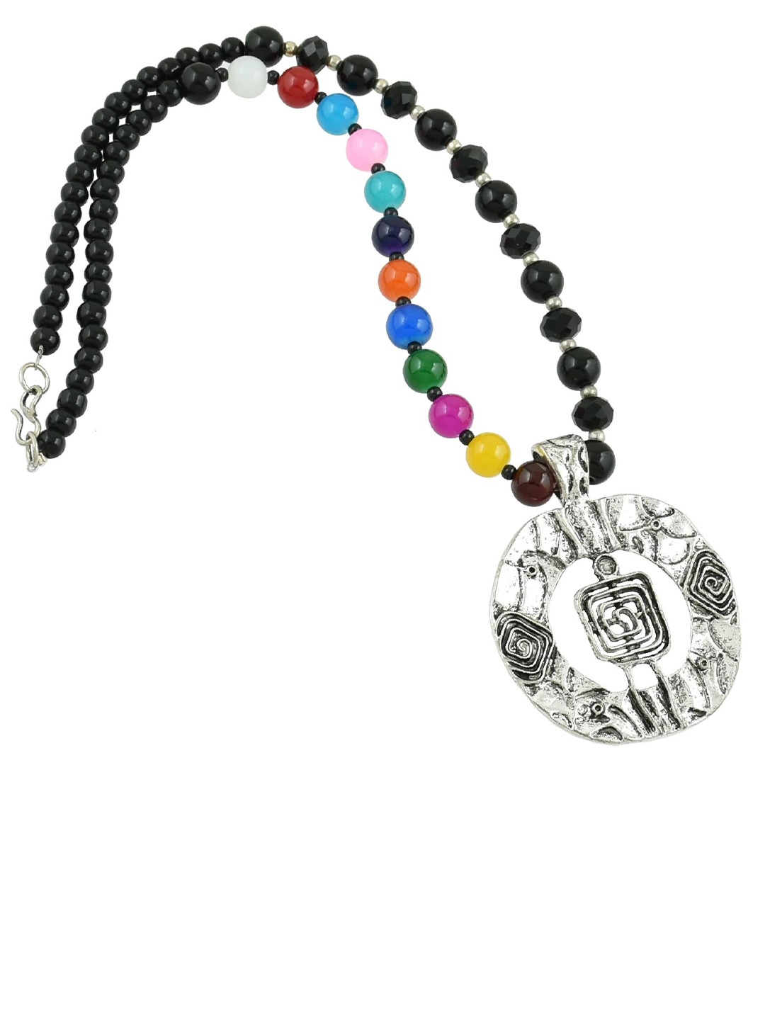 

HIGH TRENDZ Silver-Plated Handcrafted Necklace