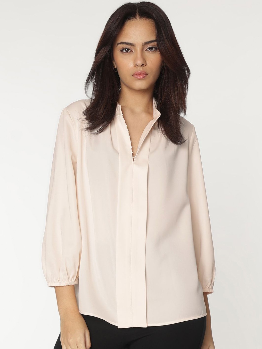 

Marks & Spencer Styled Back Top, Brown
