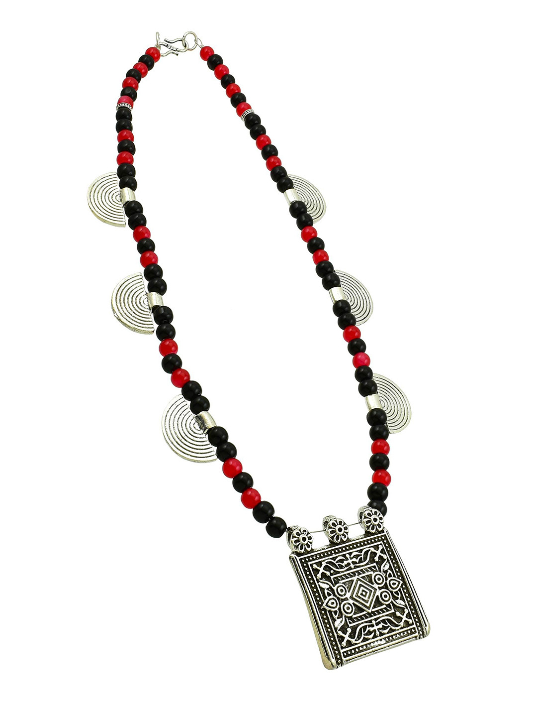 

HIGH TRENDZ Handcrafted Necklace, Silver