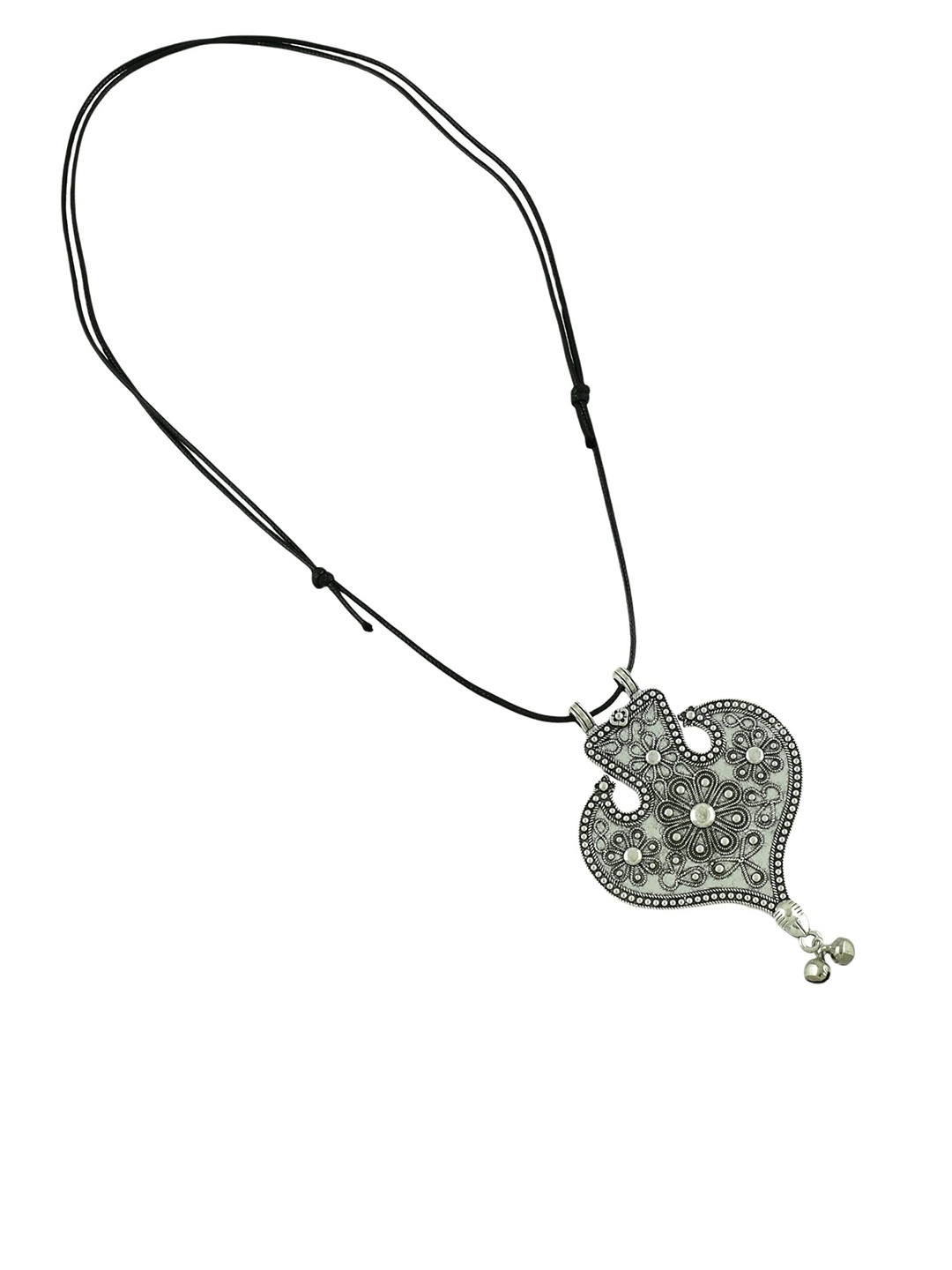 

HIGH TRENDZ Handcrafted Necklace, Silver