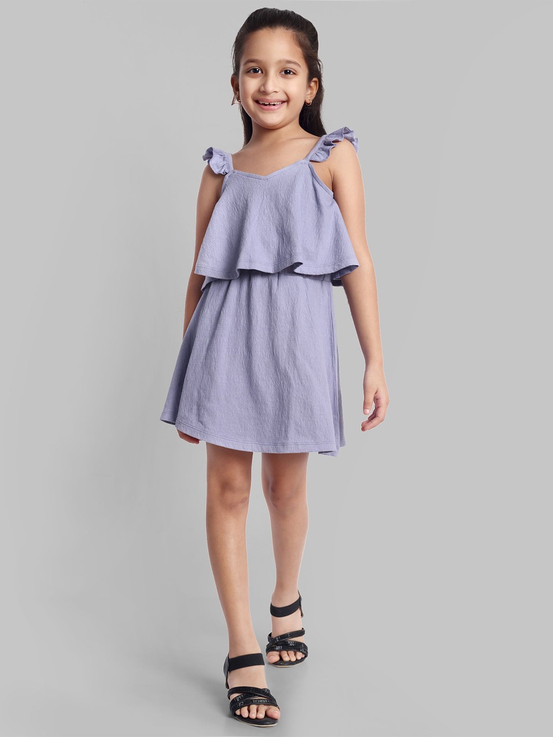 

ONE SKY Fit & Flare Dress, Lavender