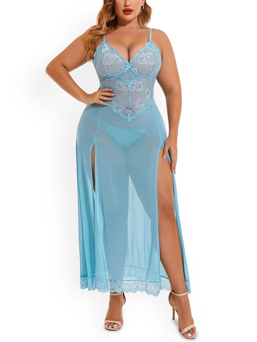 

Softwrap Women Shoulder Strap Baby Doll, Blue