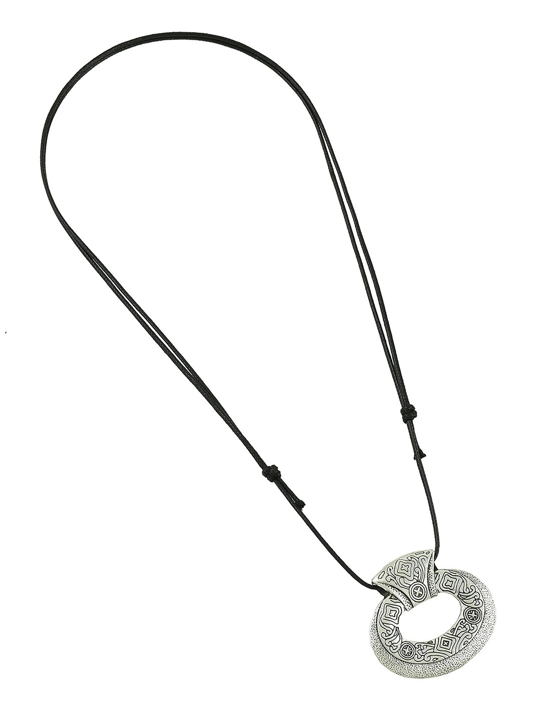 

HIGH TRENDZ Handcrafted Necklace, Silver