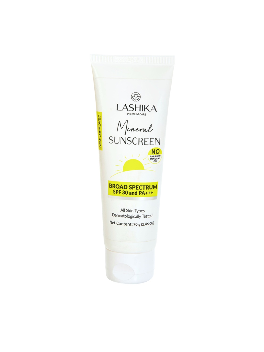 

LASHIKA Mineral Sunscreen Board Spectrum SPF 30 And PA +++ - 70 g, White