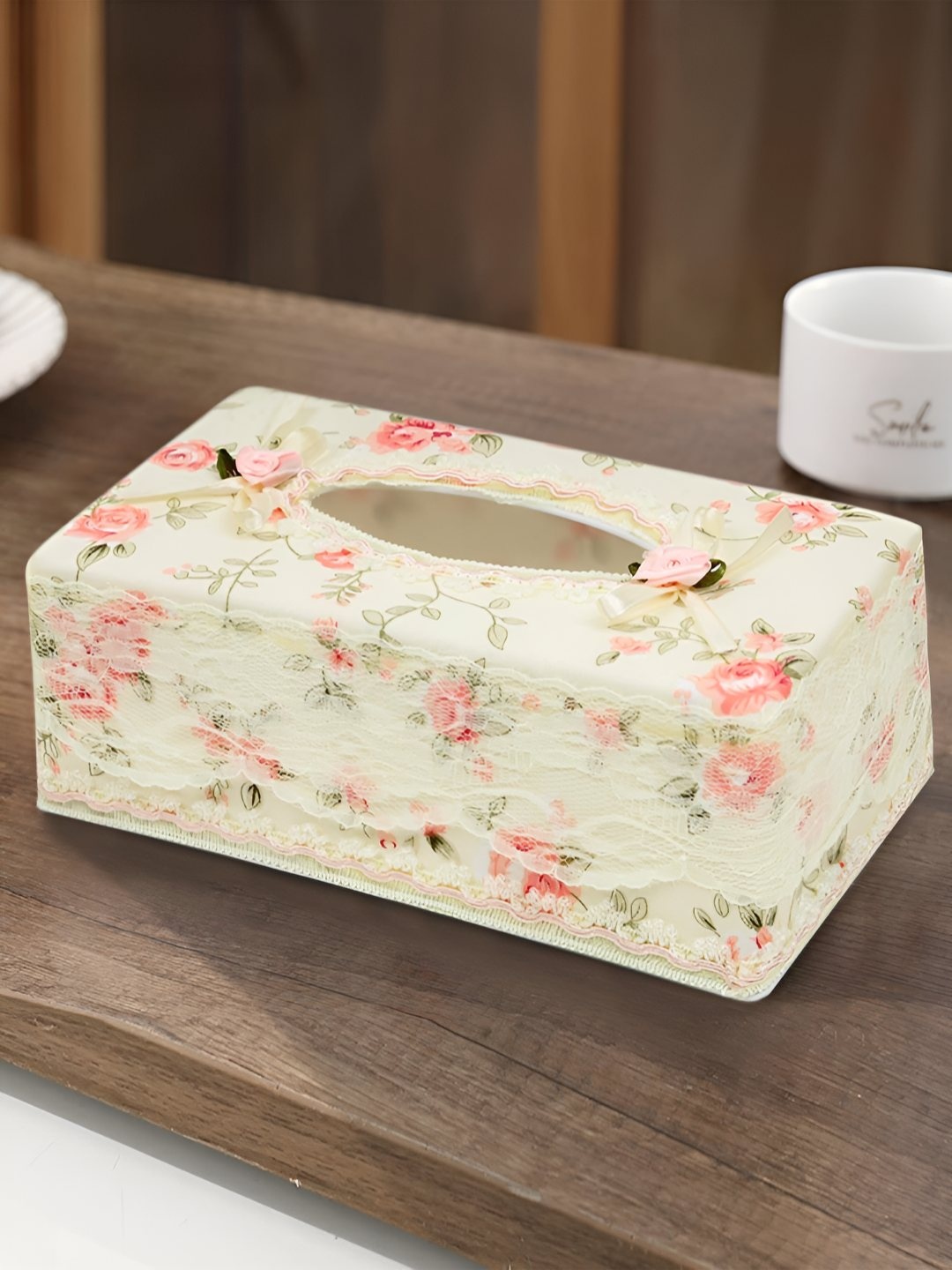 

HOKIPO Green Plastic Tissue Holders