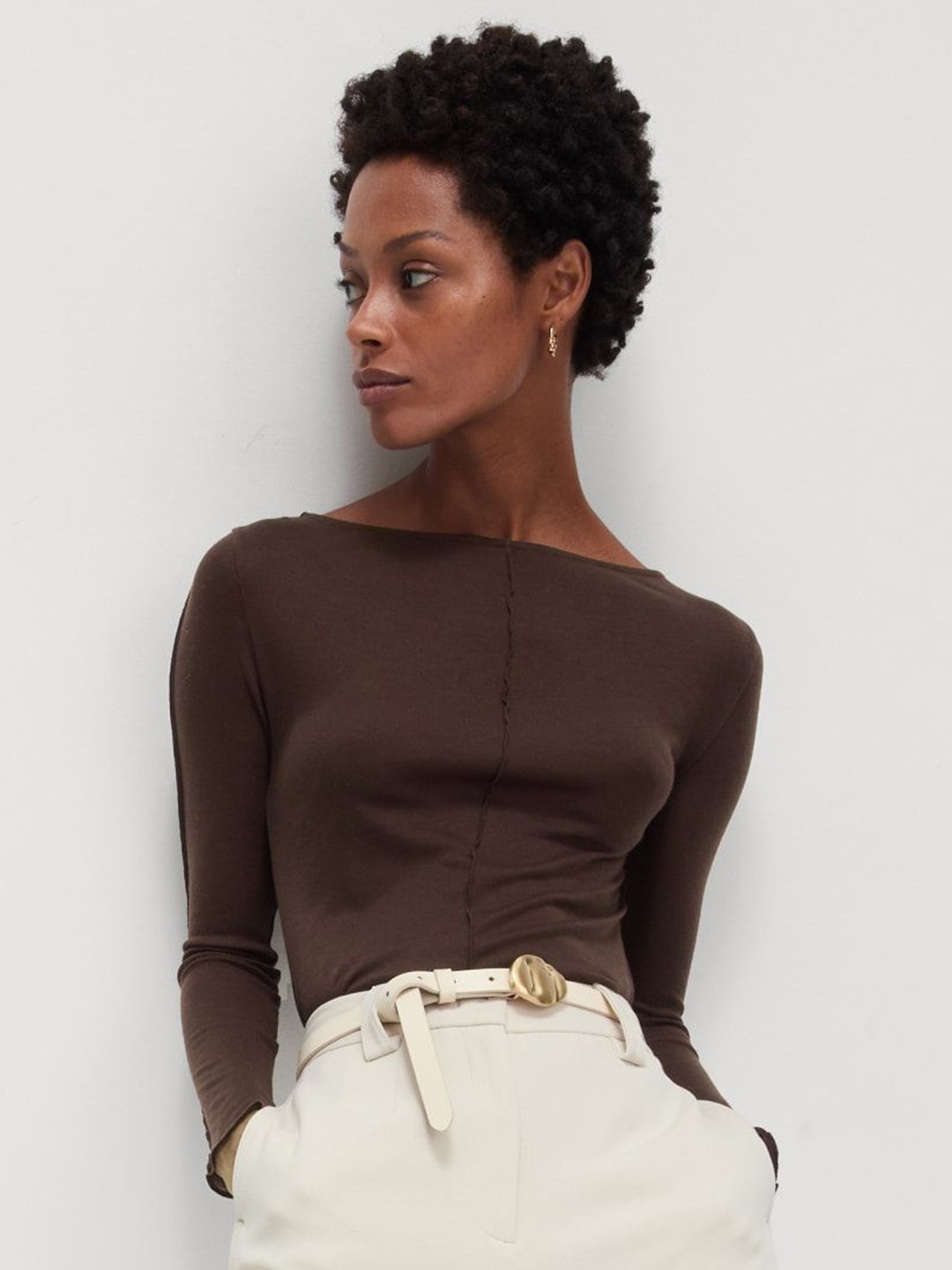 

Marks & Spencer Top, Brown