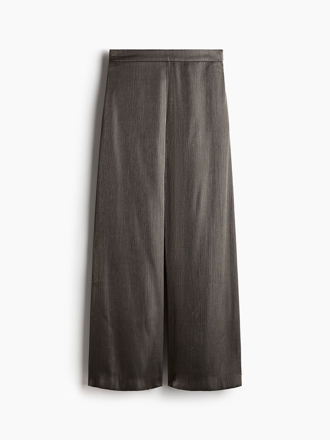 

H&M Women Wide Trousers, Grey