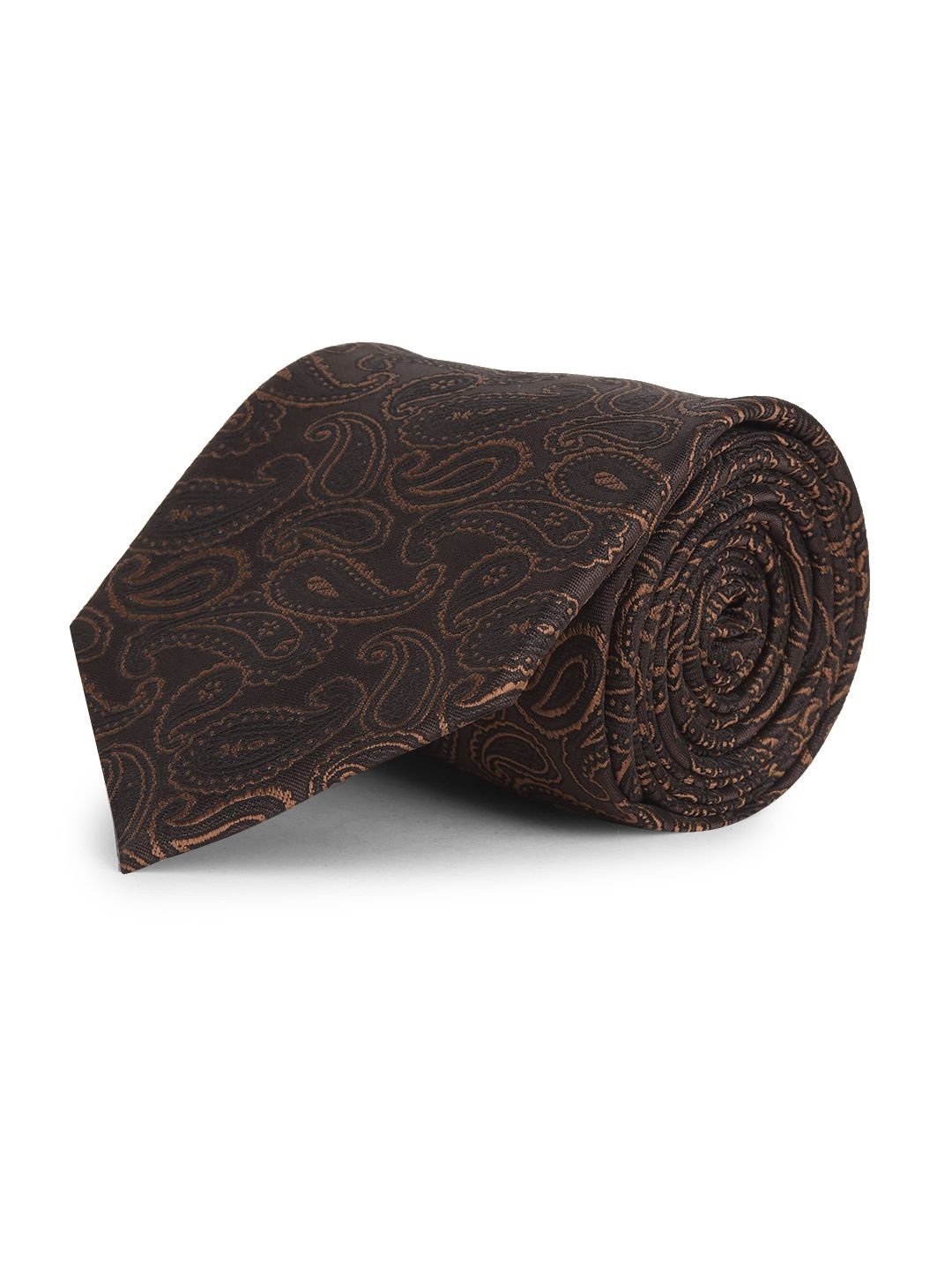 

Cazzano Men Printed Broad Tie, Brown