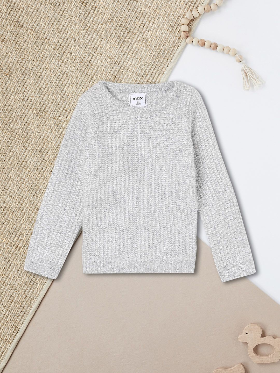 

max Girls Pullover, Grey