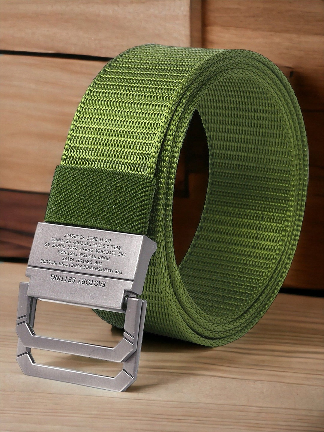 

glitchez Men Belt, Green