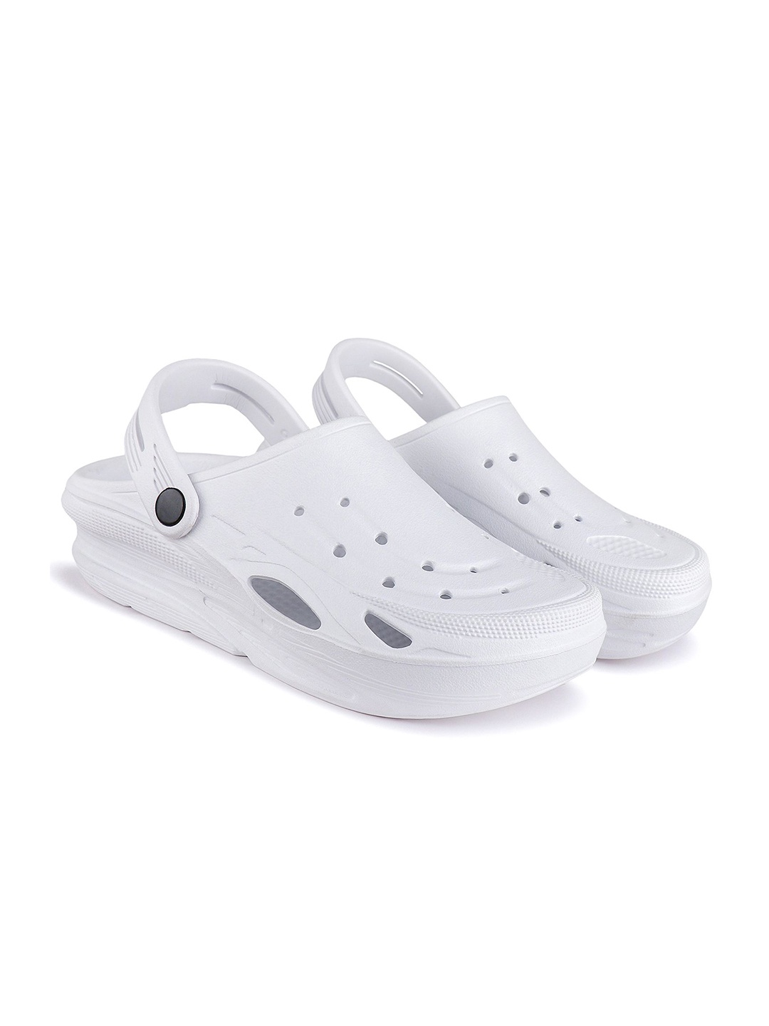 

BERSACHE Men Classic Ultra Soft Technology Casual Rubber Clogs, White