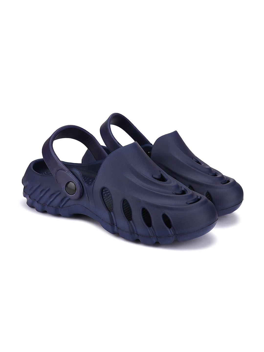 

BERSACHE Men Ultra Soft Technology Clogs, Navy blue