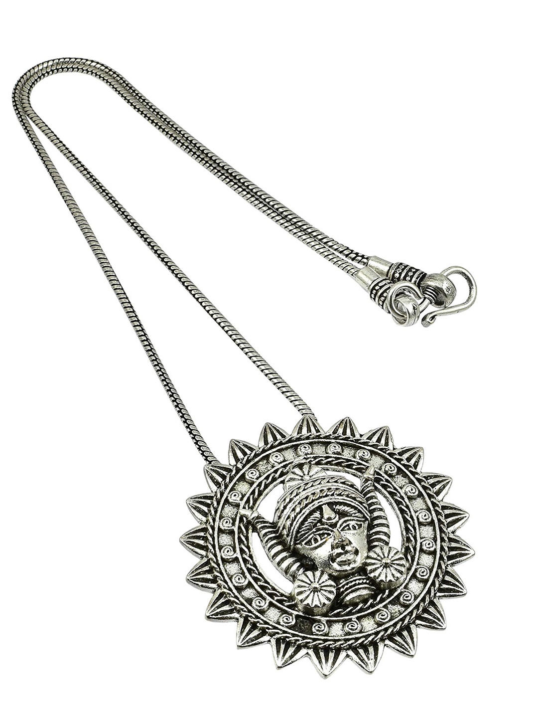 

HIGH TRENDZ Silver-Plated Handcrafted Chain