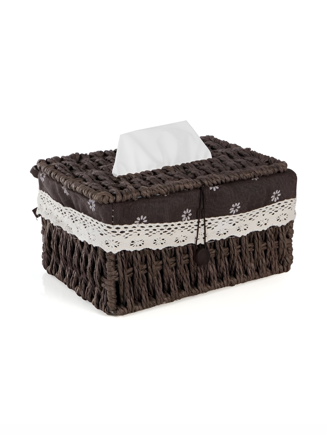 

HOKIPO Brown Plastic Tissue Holders