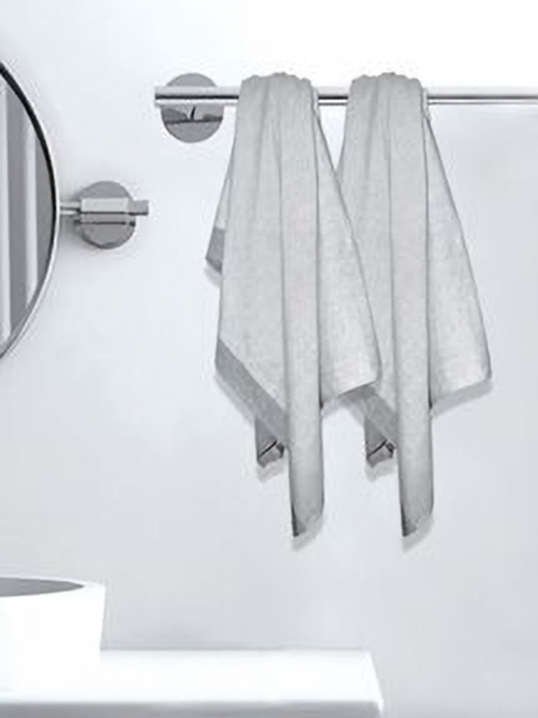 

Athom Living Grey 2 Cotton 210 GSM Bath Towel