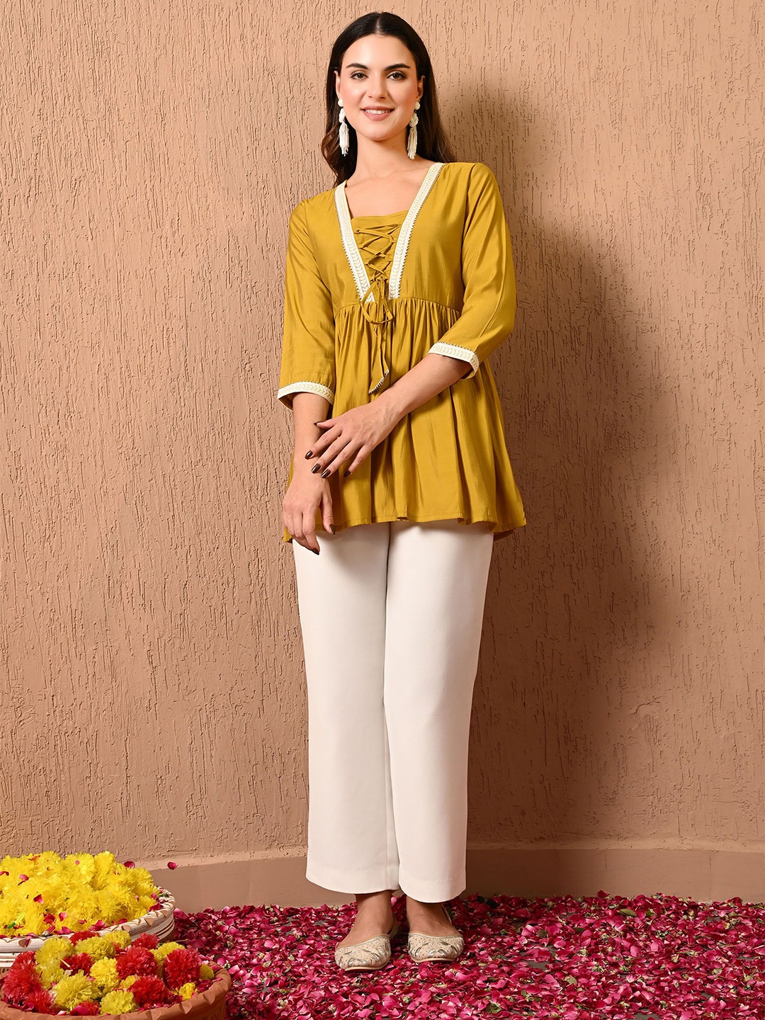 

KALINI Tunic, Mustard